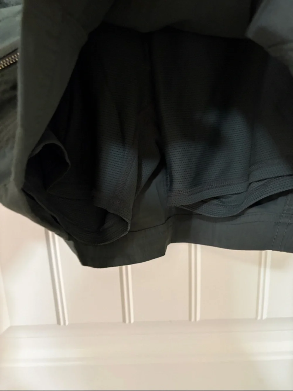 Athleta Olive Green Active Skort with Zip Pockets - Picture 8 of 9